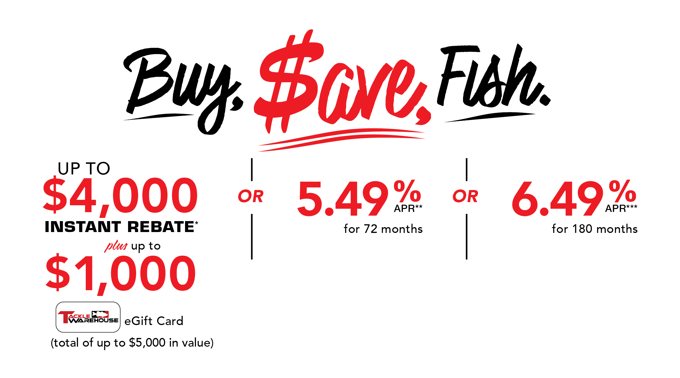 Skeeter Buy Save Fish Promotion