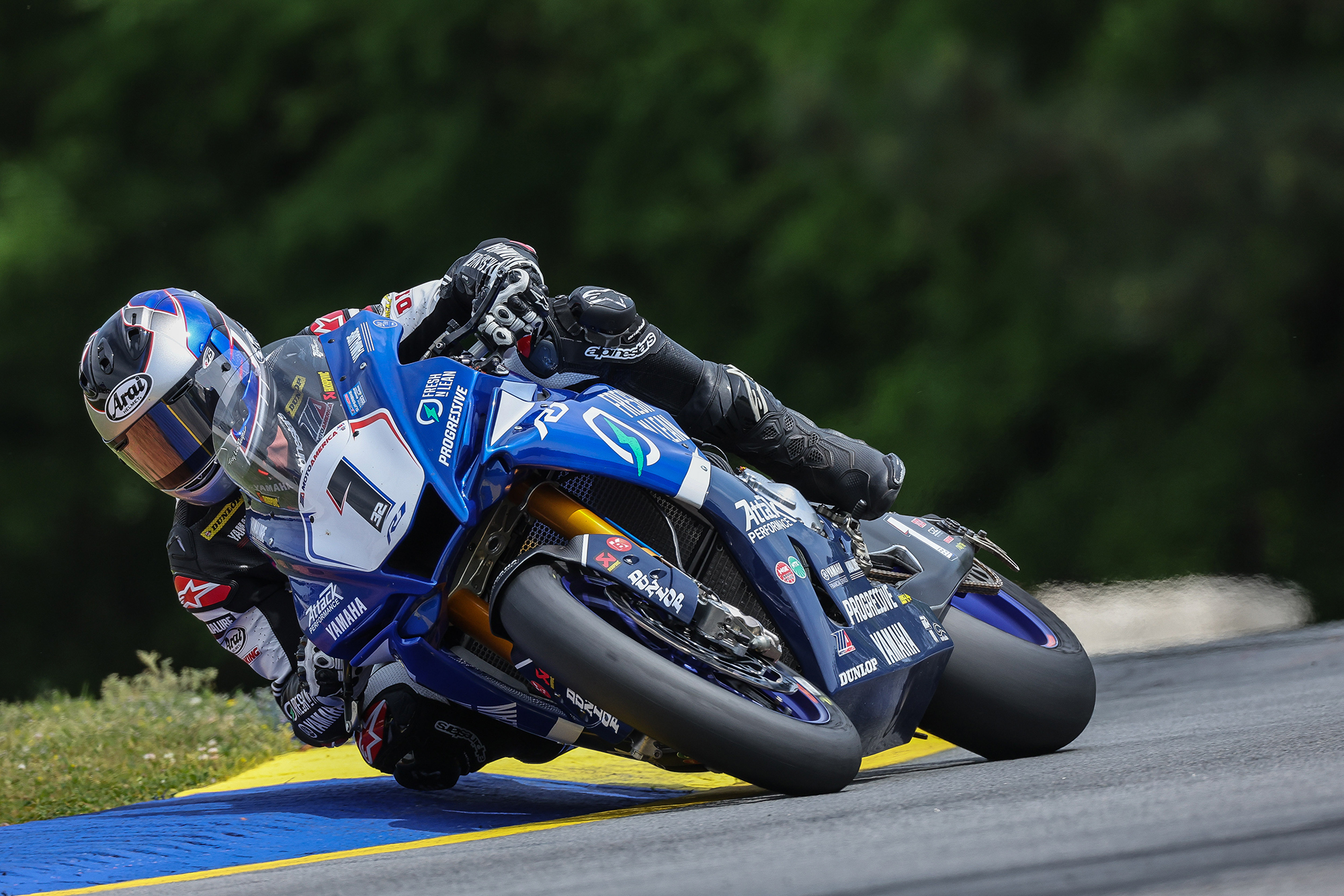 Jake Gagne Takes Runner-Up Finish at MotoAmerica Superbike image