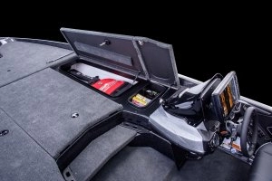 ZXR21 starboard storage compartments open